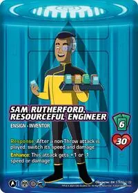 Sam Rutherford Resourceful Engineer (Challenger Series: Star Trek: Lower Decks)