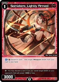 Samidare Lightly Armed (Super Diva Deck: Double Heroines)