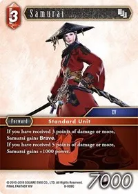Samurai (Opus VIII) — Final Fantasy TCG Card Value
