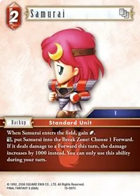 Samurai (Crystal Dominion) — Final Fantasy TCG Card Value