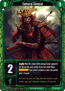 Samurai General (Zombie World Order TCG - Set 1)