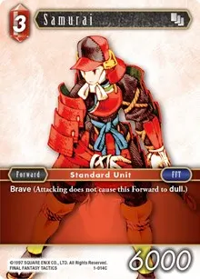 Samurai Male Unit (Opus I)