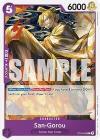 San Gorou (Starter Deck 18: PURPLE Monkey.D.Luffy)