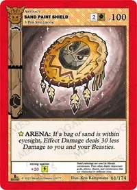 Sand Paint Shield (Native: First Edition)