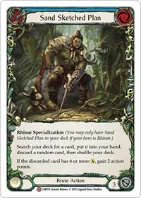 Sand Sketched Plan (History Pack Vol.1) — Flesh & Blood TCG Card Value