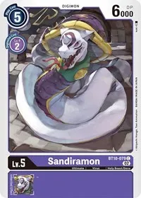 Sandiramon (Xros Encounter)