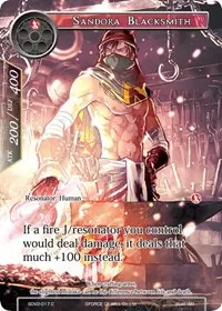Sandora Blacksmith (Valhalla Cluster Starter Deck)