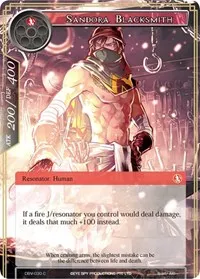 Sandora Blacksmith (The Decisive Battle of Valhalla) — Force of Will Card Value