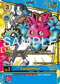 Sangomon Rare Pull (Dawn of Liberator)