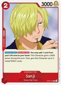 Sanji (Romance Dawn) — One Piece Card Game Card Value