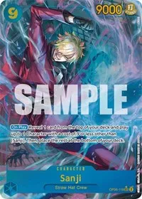 Sanji Alternate Art (Wings of the Captain) — One Piece Card Game Card Value