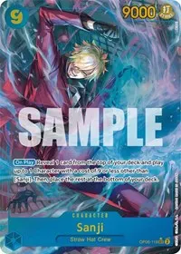 Sanji Alternate Art (Wings of the Captain)