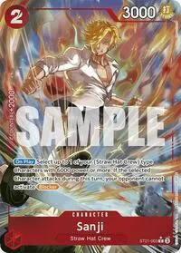 Sanji Parallel (Starter Deck EX: Gear 5)