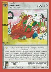 Santas Bag Second Edition (Holiday Promos)