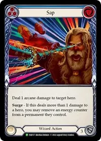 Sap Blue FAB117 (Flesh and Blood: Promo Cards)