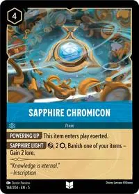 Sapphire Chromicon (Shimmering Skies)