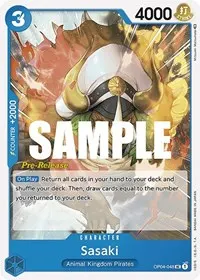Sasaki (Kingdoms of Intrigue Pre-Release Cards)