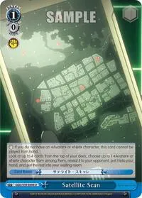 Satellite Scan (SAO Alternative–Gun Gale Online) — Weiss Schwarz Card Value