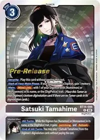 Satsuki Tamahime (Blast Ace Pre-Release Cards)
