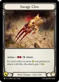 Savage Claw (GEM Pack 4)