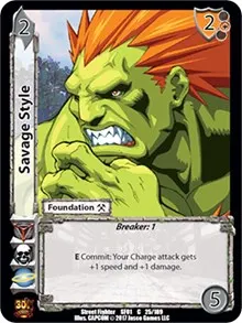 Savage Style (Street Fighter CCG)
