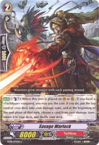Savage Warlock (BT08: Blue Storm Armada)