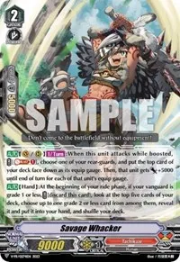 Savage Whacker (V Promo Cards) — Cardfight Vanguard Card Value