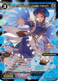 Save Dissona Code Heart (Concord Diva) — WIXOSS Card Value
