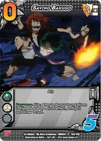 Saving Bakugo (UniVersus: My Hero Academia: League of Villains)
