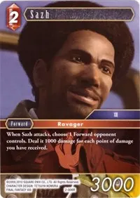 Sazh 2 006R (Deck Exclusive Cards)