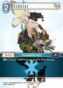 Scholar (Opus II) — Final Fantasy TCG Card Value