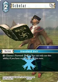 Scholar (Crystal Dominion) — Final Fantasy TCG Card Value