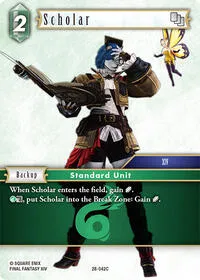 Scholar (Dreamlike Oceans) — Final Fantasy TCG Card Value
