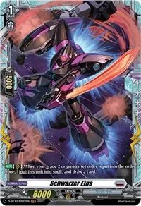 Schwarzer Eins FR (D-BT12: Evenfall Onslaught) — Cardfight Vanguard Card Value