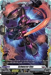 Schwarzer Eins FR (D-BT12: Evenfall Onslaught)