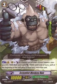 Scientist Monkey Rue (BT02: Onslaught of Dragon Souls) — Cardfight Vanguard Card Value
