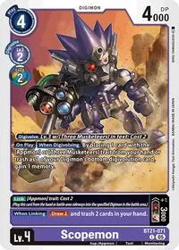 Scopemon (World Convergence) — Digimon Card Game Card Value