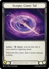 Scorpio Comet Tail (Gem Pack 5)