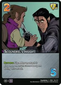 Scoundrels Insight (Critical Role: Heroes of Exandria)