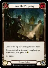 Scout the Periphery Blue (Blitz Deck: Outsiders - Azalea)