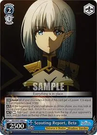 Scouting Report Beta (The Eminence in Shadow)
