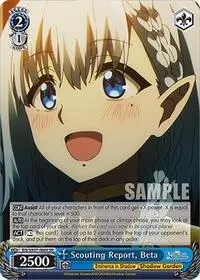 Scouting Report Beta SR (The Eminence in Shadow)