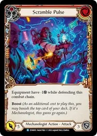 Scramble Pulse Red (Dynasty) — Flesh & Blood TCG Card Value