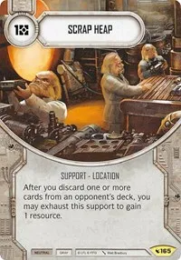 Scrap Heap (Legacies) — Star Wars Destiny Card Value