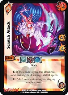 Scratch Attack (Darkstalkers: Warriors of the Night) — UniVersus Card Value