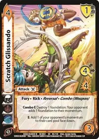 Scratch Glissando (SoulCalibur VI: Libra of Souls) — UniVersus Card Value