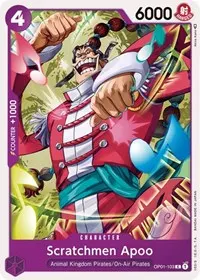 Scratchmen Apoo (Romance Dawn)