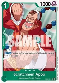 Scratchmen Apoo (Extra Booster: Memorial Collection)