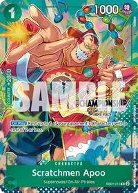 Scratchmen Apoo CS 25 26 Celebration Pack (One Piece Promotion Cards)