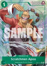 Scratchmen Apoo EB01 015 Alternate Art (Premium Booster -The Best- Vol. 2)